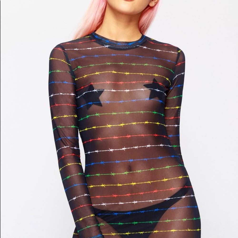 Goodbye Bread mesh dress